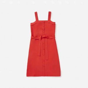 Everlane Goweave Picnic Dress in Haute Red